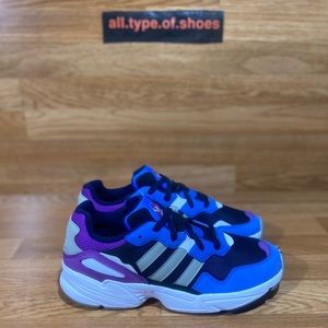 NEW Adidas Yung-96 Blue & Purple Men Size 10